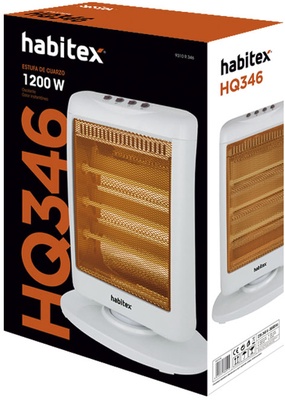 Estufa Cuarzo Habitex HQ346 1200w